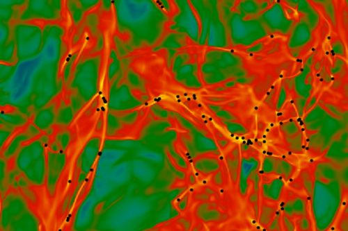 Dynamical heating in a turbulent core